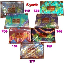 Базен riche парча жаккардовая ткань Африканское парчовое полотно 5 ярдов/лот полиэстер хлопок Baizn Brode ткань для одежды