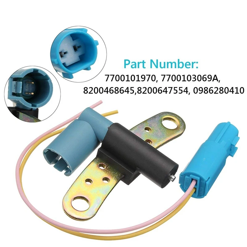 7700101970 7700103069A 2Pin автомобильный Датчик положения коленчатого вала для Renault Clio Лагуна Espace Megane Scenic Thalia 8200468645