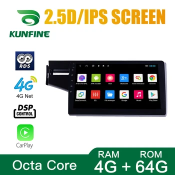 

Octa Core 1024*600 Android 10.0 Car DVD GPS Navigation Player Deckless Car Stereo for Honda fit 2014-2017 Radio Headunit