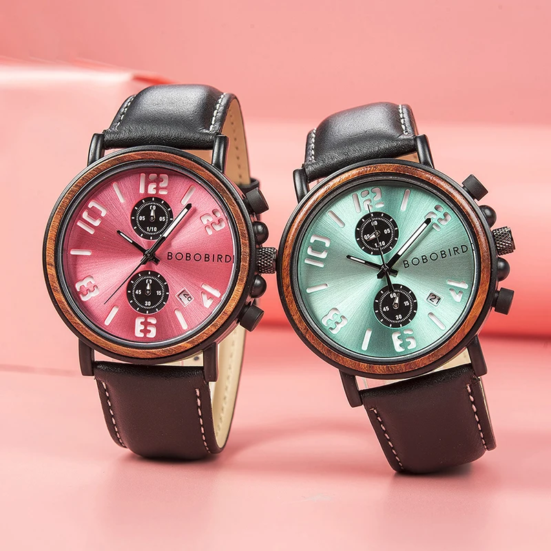 Reloj hombre BOBO BIRD водонепроницаемые часы для мужчин Топ роскошные стильные светящиеся часы Отображение даты деревянные часы для мужчин рождественские подарки