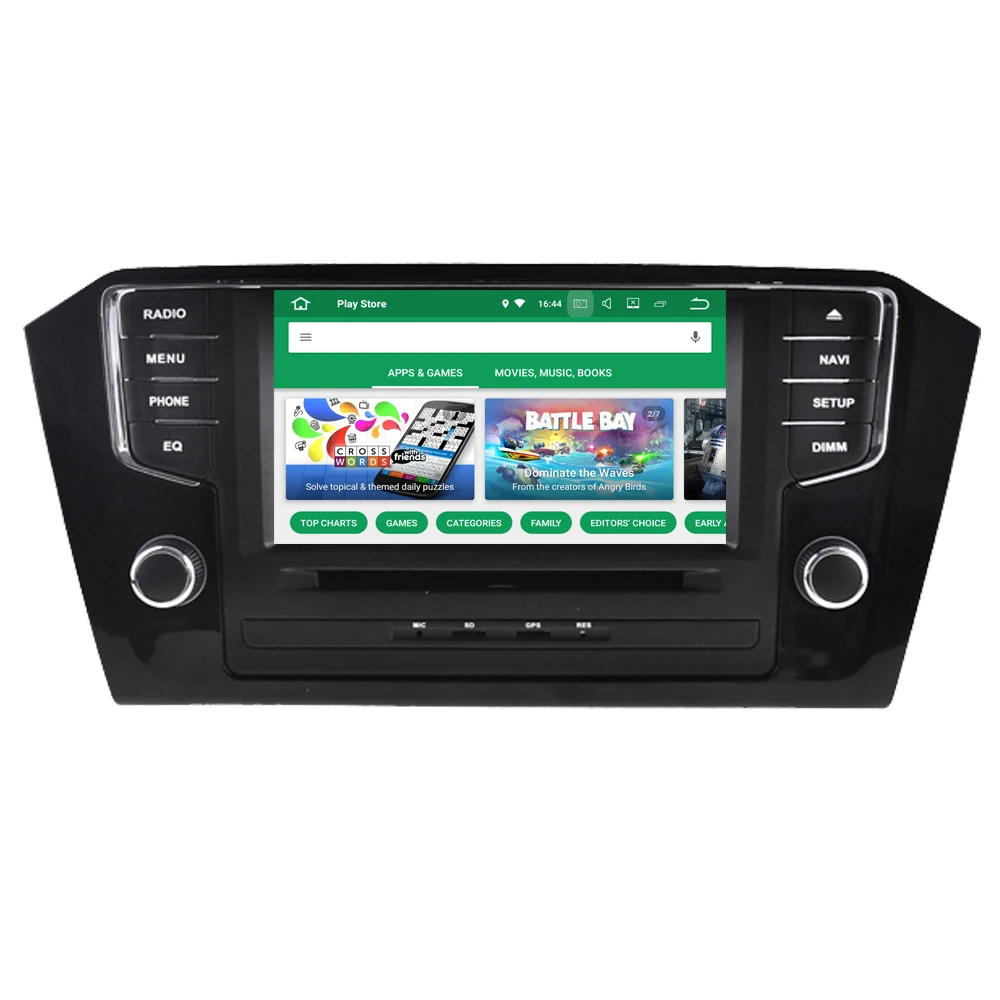 Top For VW Passat B8 For Volkswagen Original MIB 4 Infotainment System Touch Screen Car Navigation Multimedia Player CarPlay 4