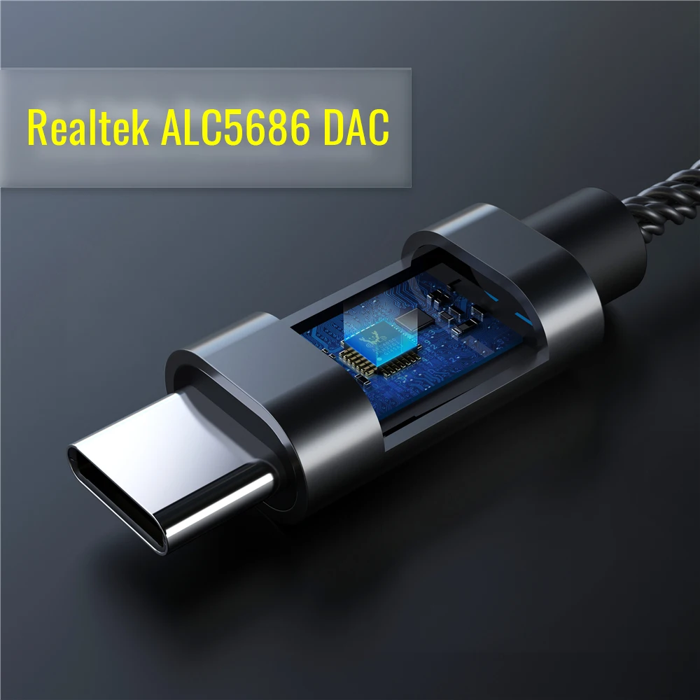 Type C to 3 5mm Headphone Jack Audio Adapter w DAC Digital Converter for Samsung Note 10 Pixel OnePlus Xiaomi iPad Pro MacBook