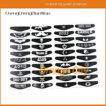 

20PCS=1set Stickers for PlayStation 4 PS4 ps4 slim pro LED Light Bar Cover Decal Skin Sticker Controller Led Lightbar Film