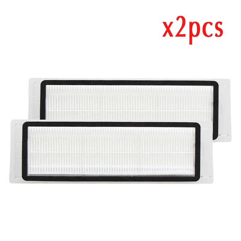 2pcs-filter Mopping Cloth Hepa filter Side Brush Roll Brush Suitable for Xiaomi Roborock Robot S50 S51 Vacuum Cleaner Spare Parts Kits - Цвет: 2pcs-filter