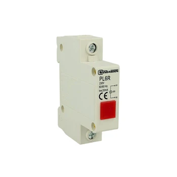 

SANDASDON SD-PL6R SANDASDON DIN rail signal indicator light Led red light