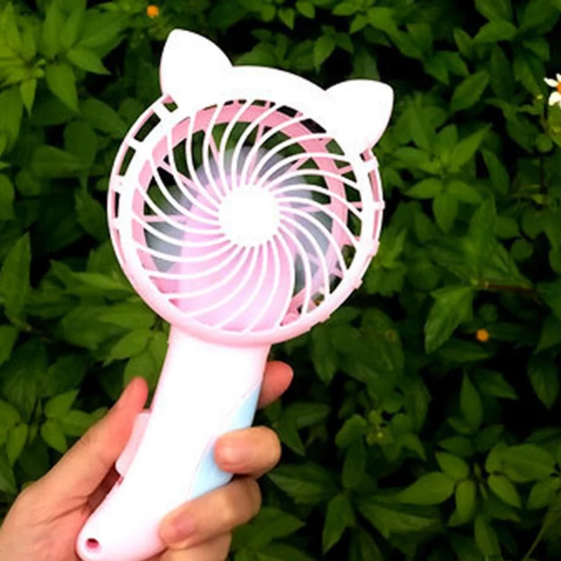 1pcs!! Gifts Manual Handheld Summer Mini Cooling Air Conditioner for Children Kids Portable Hand Pressure Fan Color Random | Дом и сад