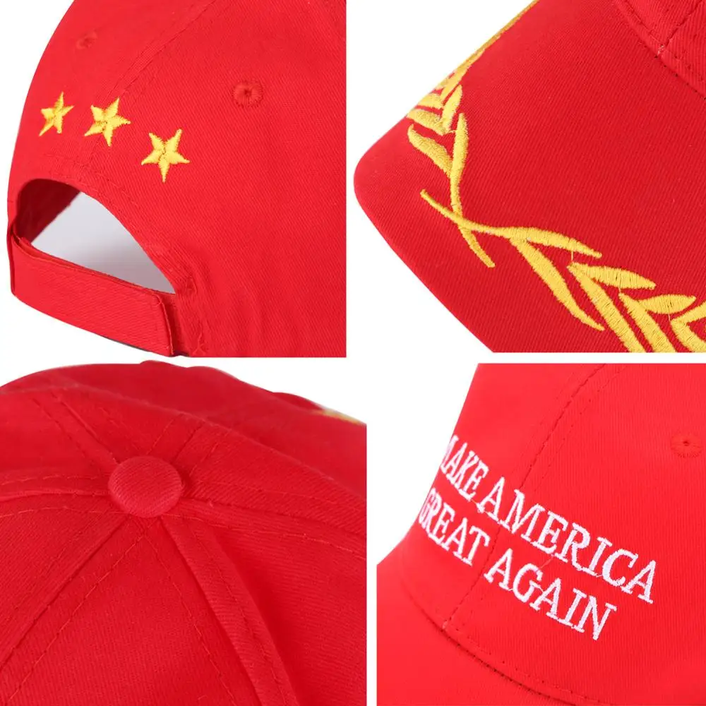 Make America Great Again Мужская хип-хоп летняя бейсбольная Кепка унисекс с вышитым хлопковым козырьком модная бейсболка Регулируемая косточка головные уборы