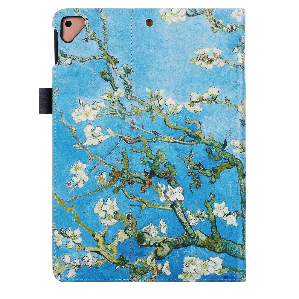 OMESHIN для iPad 10,2/Air3/Pro 10,5 Вт/спящий узор Кожаный чехол-бумажник с подставкой Чехол для настольной подставки защитный чехол