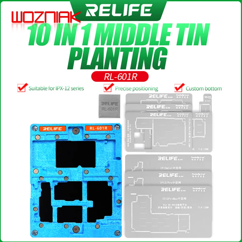 Материнская плата Relife RL-601R платформа для ремонта IP12mini 12Pro Max 11Pro Xs X | Инструменты