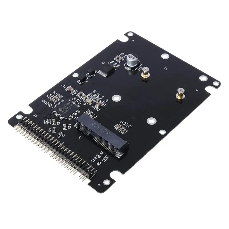 Мини SATA mSATA SSD жесткий диск для 44Pin IDE адаптер с корпусом чехол 2," HDD