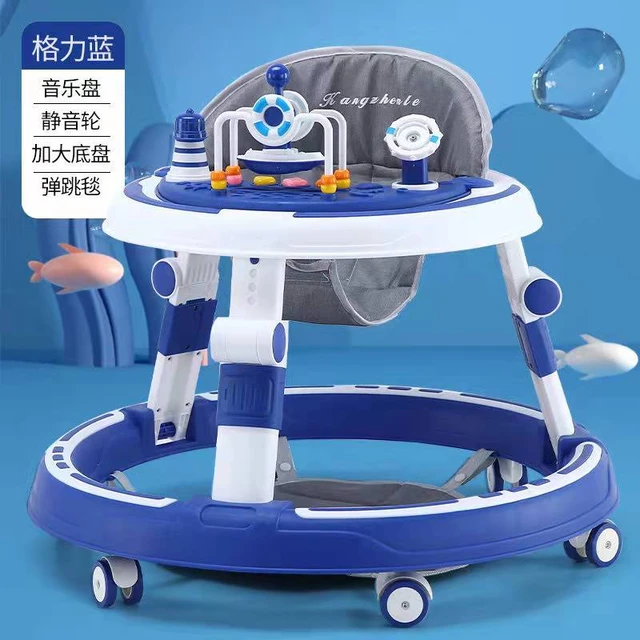 Trotteur Multifonction Anti-renversement Pour Bébé, Fille Et Garçon, Peut  S'asseoir, Marchette Pour Apprendre À Marcher, Pousser À La Main -  Marcheurs - AliExpress