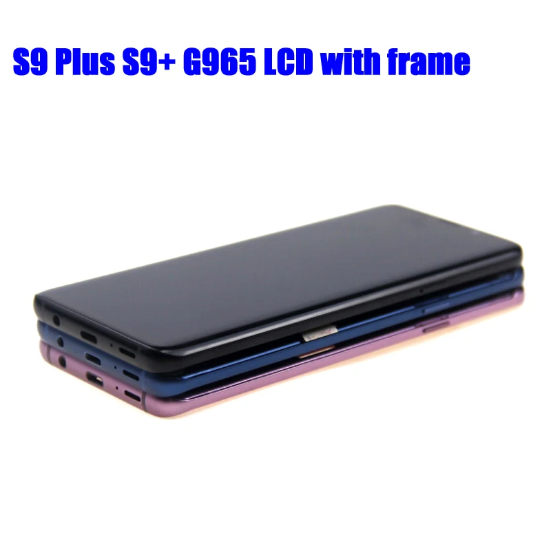 Протестированный Amoled ЖК-дисплей для samsung Galaxy S9 G960 G960 lcd кодирующий преобразователь сенсорного экрана в сборе для Galaxy S9 Plus G965F