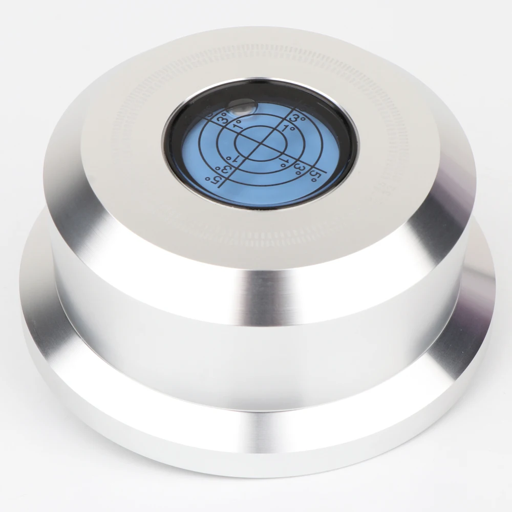 Peso Stabilizzatore In Alluminio Per Giradischi LP - 280g Con Livella A Bolla - 3
