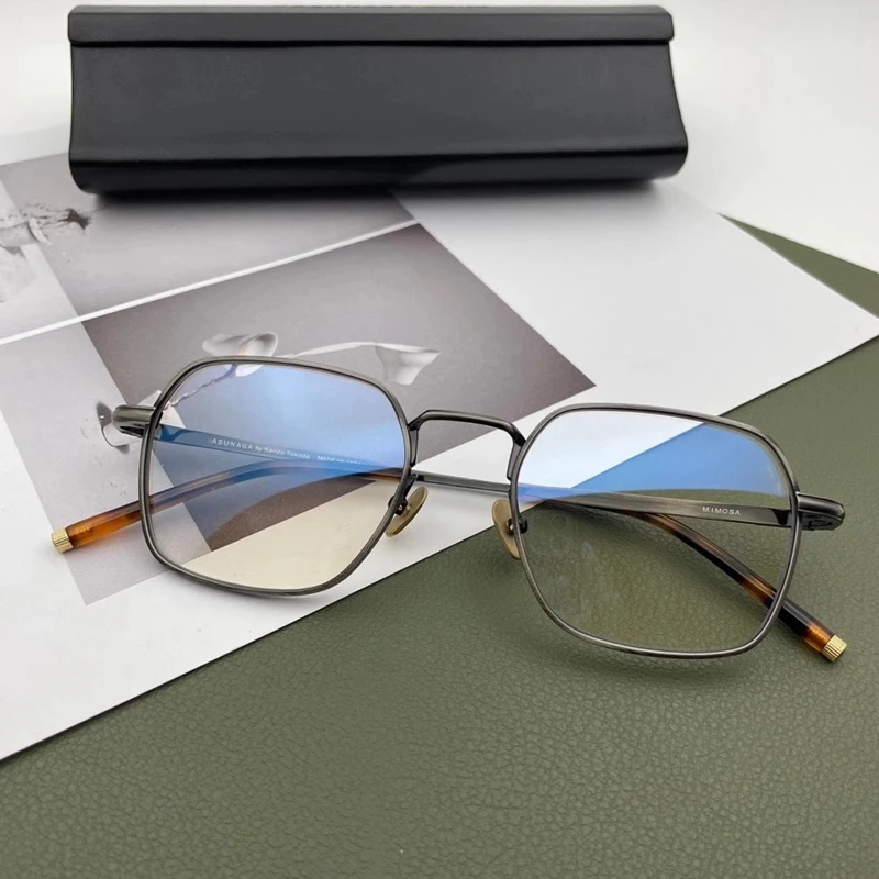 

Original Glasses Frame Titanium Prescription Glasses Women Myopia Eyeglasses Frames for men Vintage Japan Designer Brand Glasses