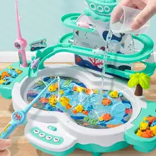 Муравей детские электрические рыболовные игрушки Детские интерактивные игрушки для детей Детская Электроника электрические Домашние животные плавательная Роботизированная Рыба