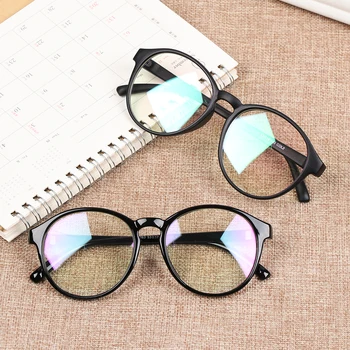 

1Pc HOT Fashion Glasses Frame For Women Vintage Clear frame Round Eye Glasses Female Plastic Transparent Optical Glasses Frames