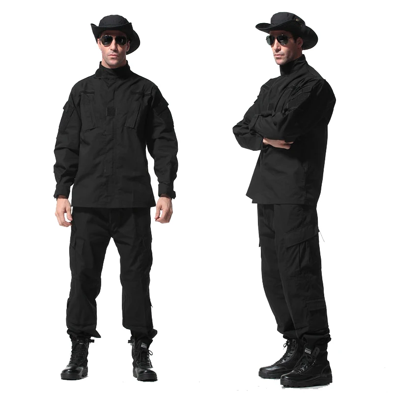 US Army ACU Desert Paintball Clothes Tactical Airsoft Hunting Outdoor Camouflage Uniform Suit Set Military Combat Clothes Black US Army ACU Desert Paintball Clothes Tactical Airsoft Hunting Outdoor Camouflage Uniform Suit Set Military Combat Clothes Black