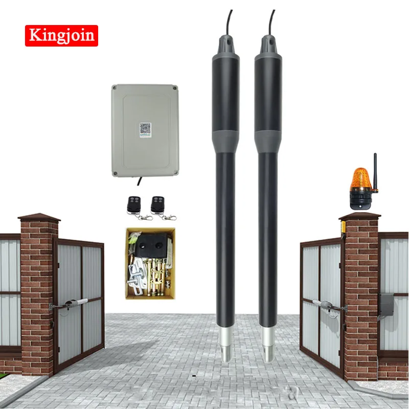 

KINGJOINAutomatic Swing gate opener PKM-C05 Electric Linear Actuator Double arms swing gate motor Place an order and send 1 mask