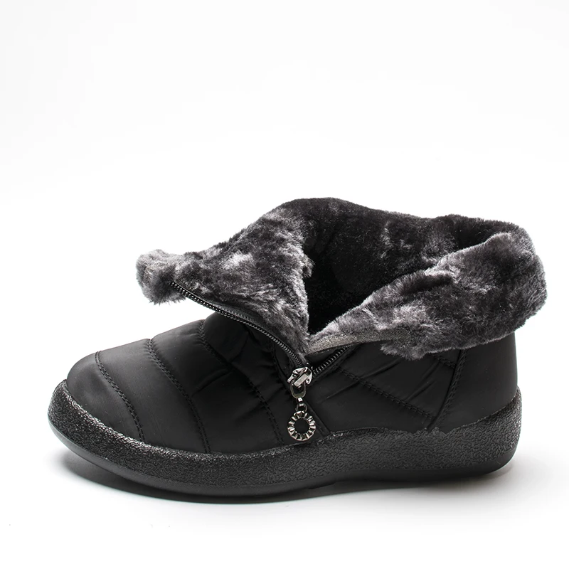 women boots ankle snow boots waterproof winter shoes