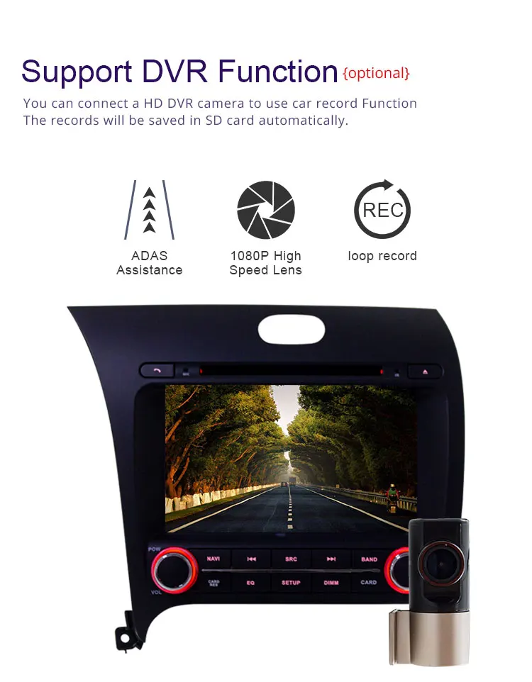 TOPBSNA Android 9,0 автомобильный DVD мультимедийный плеер для Kia CERATO K3 FORTE 2013 wifi автомобильный Радио плеер с gps-навигатором авто FM