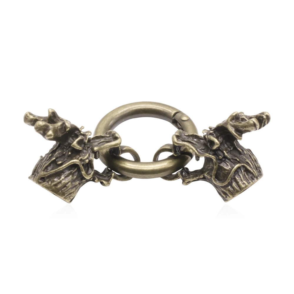 

5pcs Vintage gold faucet bracelet connection buckle wholesale for DIY bracelets, internal size 10mm