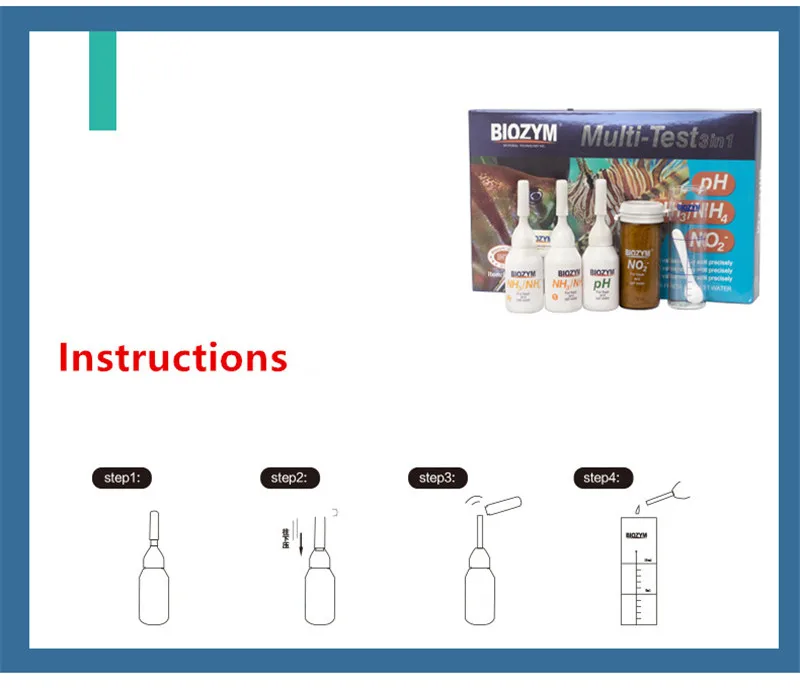 百因美鱼缸PH测试剂10