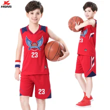 Quality Suit Childrens Autumn Winter Sportswear Basketball Jerseys Gym Sports Training Sportswear Basketball Clothing Four-piece