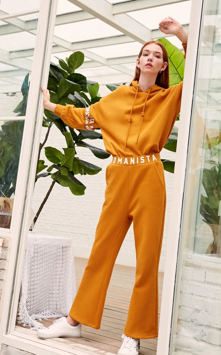 Утолщенные домашние брюки с буквенным принтом Vero moda | 3184R2502