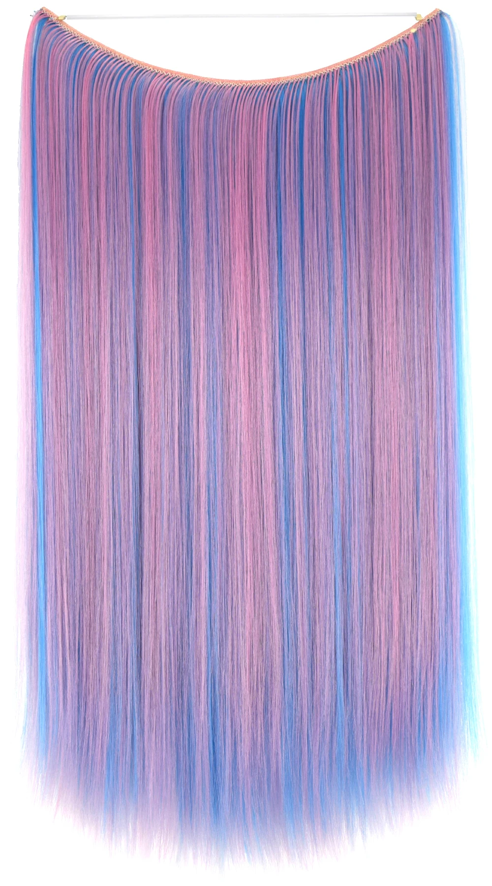 TOPREETY Heat Resistant Synthetic Hair 100gr Silky Straight Elasticity Invisible Wire Halo Hair Extensions 8006 TOPREETY Heat Resistant Synthetic Hair 100gr Silky Straight Elasticity Invisible Wire Halo Hair Extensions 8006