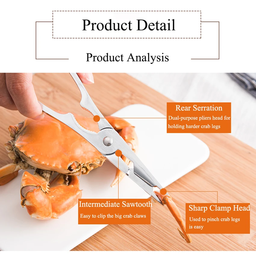 Нержавеющая сталь крабовый зажим набор инструментов Краб выбирает игла ложки пилинг оболочки с ящик для хранения морепродукты Краб на креветку, лобстера набор зажимов
