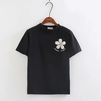 

2019 Summer T Shirt Women Short Sleeve O-Neck T Shirt Femme Letter Printed Cotton casual