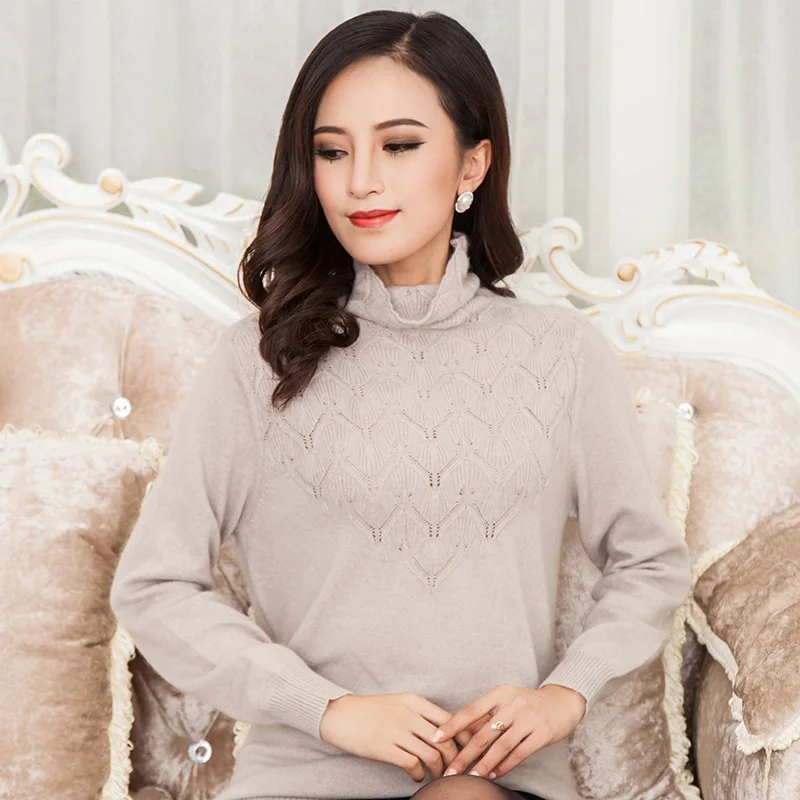 

Women's thick sweater half-neck collar slim short one-piece velvet plus velvet warm sweater black color