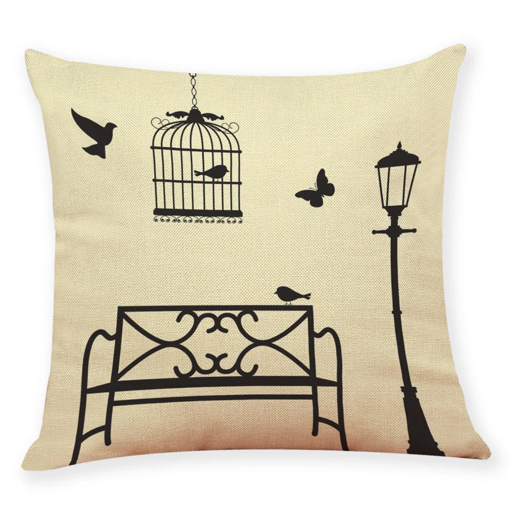 Ouneed Подушка Чехол 45*45 Home Decor Чехлы простой стиль Подушка Чехол цветы наволочки