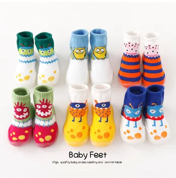 

Baby Toddler Shoes Baby Shoes Non-slip Monsters Thickening Shoes Sock Floor Shoes Foot Socks Animal Style