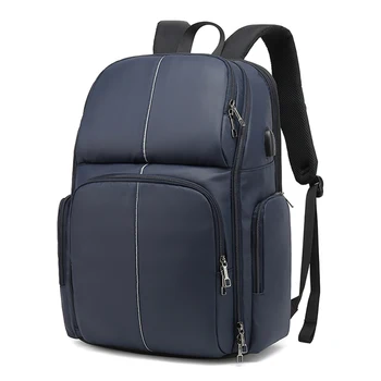 

2019 New Notebook Backpack Men Laptop Computer Bag 17.3 inch USB Charging/Business/Waterproof School Backpack for Teenage Boys