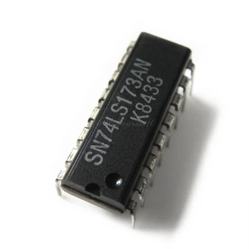 

10pcs/lot SN74LS173AN HD74LS173P SN74LS173N 74LS173 DIP-16 In Stock