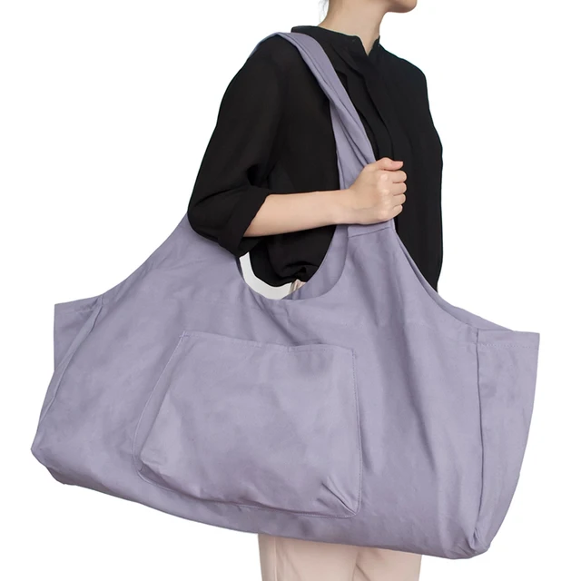 US $13.35 Yoga Mat Storage Bag Large Capacity Portable Single Shoulder Bags Carrier For Outdoor Fitness Body 