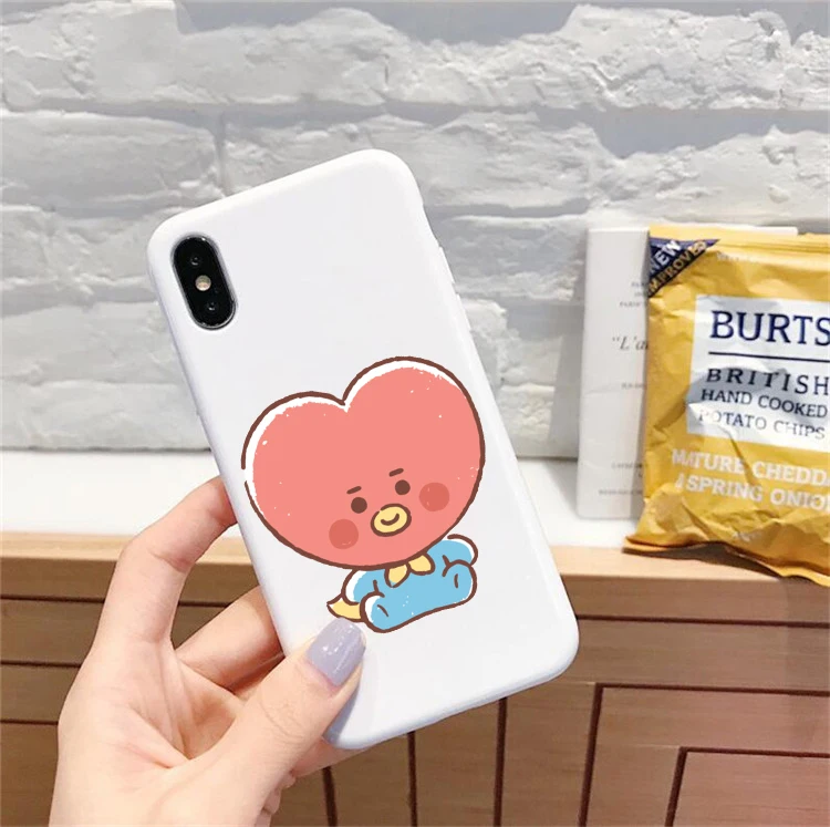BT 21 Phone Cases for iPhone (11 pro, X, XS, XR MAX, 6, 6s, 7, 8, plus)