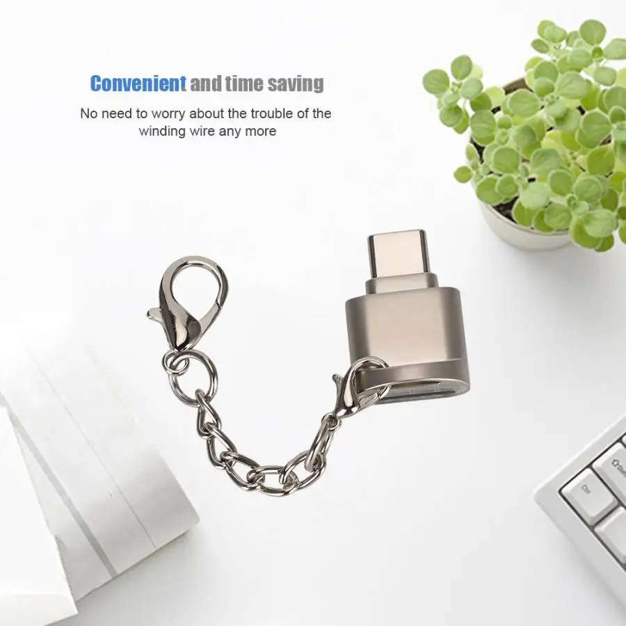 cellphone adapter Type-C To TF Card Interface Adapter for Mobile Phone Tablet Data Reading Metal Adapter usb adapter cellphone adapter Type-C To TF Card Interface Adapter for Mobile Phone Tablet Data Reading Metal Adapter usb adapter