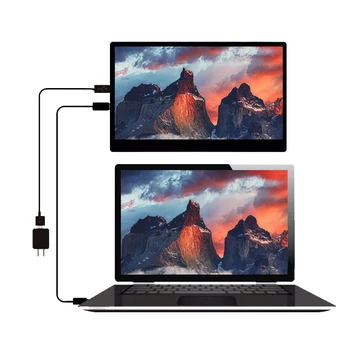 

New 12.5 inch LCD module monitor 1920*1080 resolution FHD with HDMI USB-C connector with stand case for PS4 RPi Win PC Mac