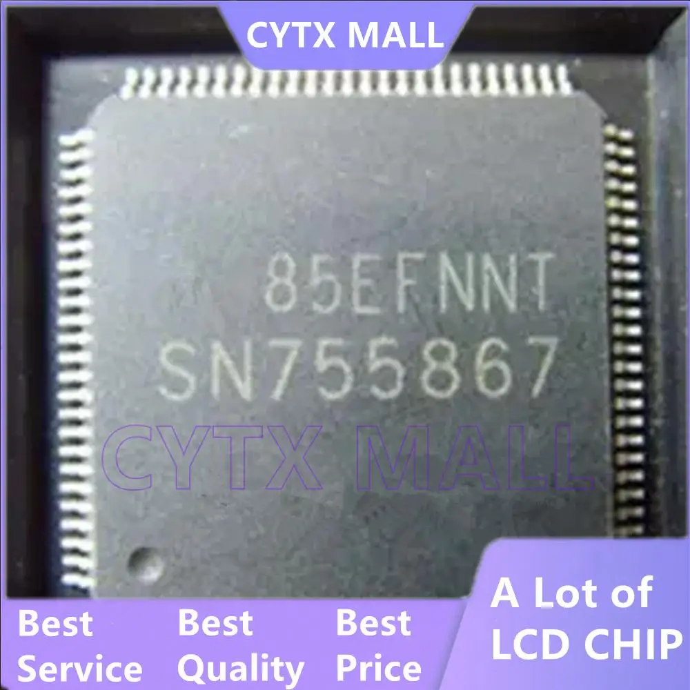Chip LCD QFP TQFP100, nuevo y original, SN755867, SN755866, 10 unids ...