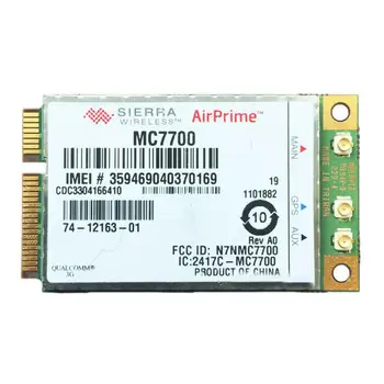 

Unlocked 4G WWAN GPS module Sierra MC7700 Mini PCI 100Mbps 4G Card LTE WLAN Wireless Module GPRS GOBI4000 HSPA+ Express T4M1