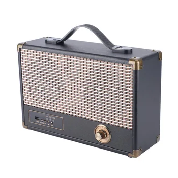 

Portable Portable Bluetooth Speaker Retro Wooden USB Outdoor Audio Small Play Radio Speaker