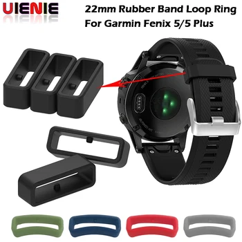 

22MM Rubber Fastener Rings Security Loop Replacement for Garmin Fenix 6/5/Fenix5 Plus/Approach S60/Forerunner 945/Forerunner 735