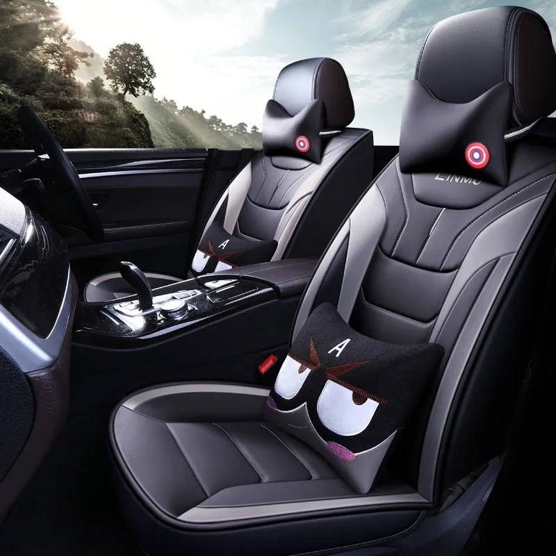 

Chang 'An CS15CS35CS55CS75 Moving Only Cartoon Women's Car Seat Cover Four Seasons General All Edges Included Seat Cushion