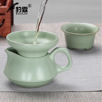 

Ruyao ceramic tea set, fair cup, teapot set, integrated teaware, fair cup, fair teapot personality