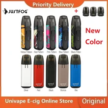 Набор цветов JUSTFOG MINIFIT Pod Vape Kit с аккумулятором 370 мАч и картриджем 1,5 мл pod system pod vape Kit vs Drag Nano/Kubi