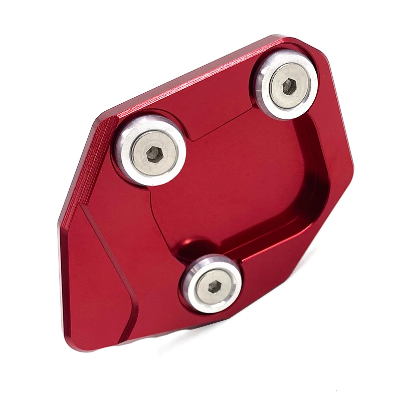 CNC Kickstand Foot Side Stand Extension Pad Support Plate For Honda CBR600RR 2007 2008 2009 2010 2011 2012 CBR 600RR CBR 600 RR (15)