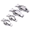 90/180 Degree Hasp 304 Stainless Steel Double Spring Loaded Suitcase Chest Tool Box Locking Hardware Toggle Latch Hasp Buckle ► Photo 3/5