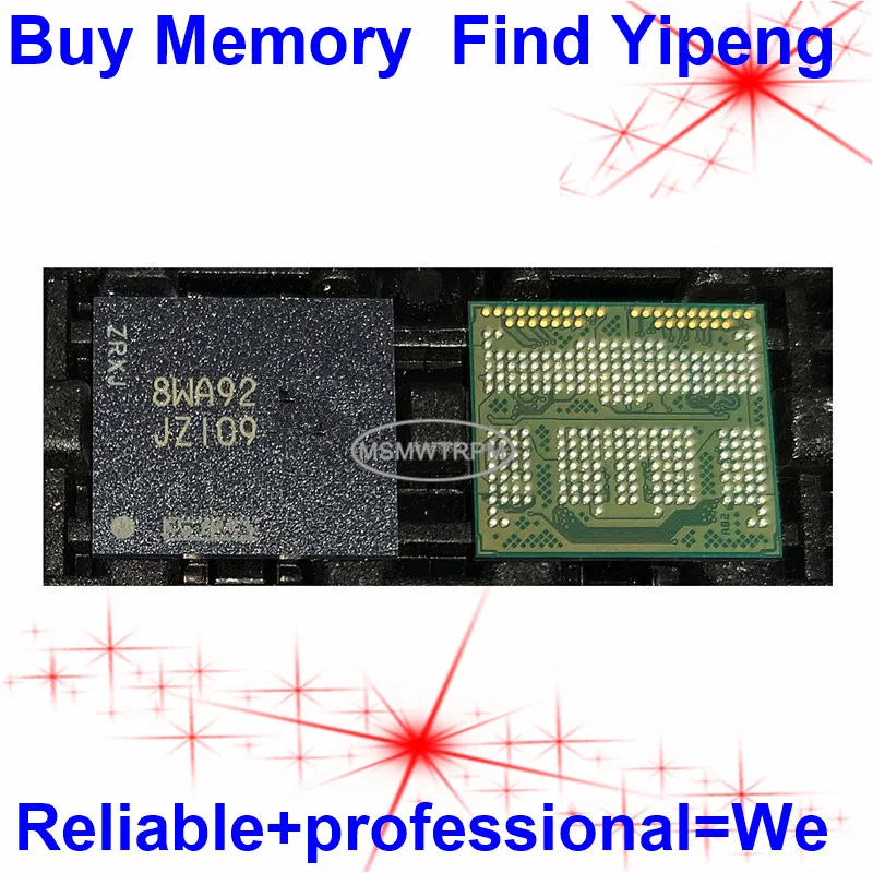 JZ109 MT29VZZZAD8DQKSL-046 W.9K8 254FBGA EMCP 64GB RPMB clean empty data  Memory Flash MT29VZZZAD8DQKSL-046